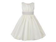 Cinderella Couture Little Girls Ivory Pearl Bubble Flower Girl Dress 2