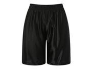 Richie House Little Boys Black Leisure Classic Smooth Sports Shorts 6 7