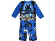 Star Wars Little Boys Blue Black Darth Vader Long Two Piece Pajama Set 4