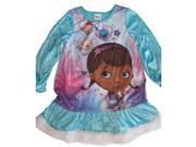 Disney Big Girls Turquoise Doc McStuffins Image Printed Nightgown 8