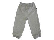 Little Me Little Boys Grey Solid Color Adjustable Waist Sweat Pants 2T