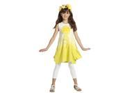 KidCuteTure Big Girls Sun Yellow Tiana Designer Trendy Spring Dress 10