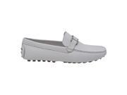 L Amour Women White Lug Sole Casual Trendy Loafers Shoes 10 Women s