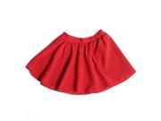 Sansha Little Girls Red Elasic Waist Serenity Pull on Dance Skirt 4