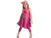 KidCuteTure Raspberry Rosette Designer Tunic Toddler Girl 2