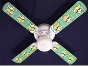 Vikings Print Blades 42in Ceiling Fan Light Kit