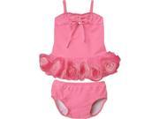 Isobella Chloe Baby Girls Rose Bella 2 Pcs Tankini Swimsuit 24M