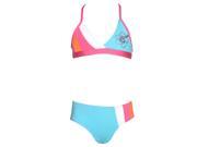 Pink Platinum Turquoise Bikini UV Protection Swimsuit Girls 4