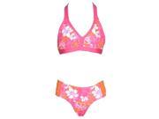 Pink Platinum Fuchsia Bikini UV Protection Swimsuit Girls 4