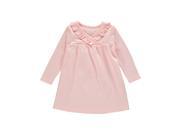 Rockin Baby Girls Pale Pink Pointell Wrap Dress 0 3M