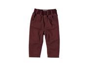 Rockin Baby Boys Brown Brown Pull On Chino 3 6M