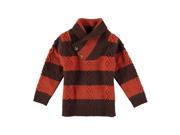 Rockin Baby Boys Brown High Neck Stripe Jumper 18 24M