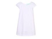 Richie House Little Girls White Summer Cotton Dress 2