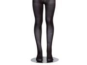 Black Piccolo Lightweight Toddler Girls Tights 2 4