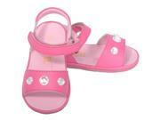Angel Baby Girls 1 Fuchsia Jeweled Strap Spring Summer Sandals