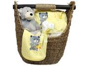 Raindrops Unisex Baby Welcome Home 9 Piece Gift Set Yellow 3 6M