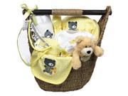 Raindrops Unisex Baby Welcome Home 13 Piece Gift Set Yellow 3 6M