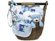 Raindrops Baby Boys Welcome Home 13 Piece Gift Set Blue 3 6M
