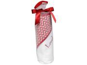 Raindrops Baby Girls Loved 2 Pc Hooded Towel Set Cherry Chevron One Size