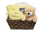 Raindrops Unisex Baby Welcome Home 5 Piece Gift Set Yellow 3 6M