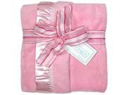 Raindrops Baby Girls Flurr Receiving Blanket Pink 28 X 36 inches