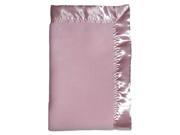 Raindrops Baby Girls Fleece Crib Blanket Pink 36 X 52