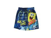 Nickelodeon Little Boys Blue SpongeBob SquarePants Swim Shorts 2T