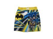 DC Comics Little Boys Yellow Black Blue Batman Print Swimwear Shorts 3T