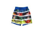 Disney Little Boys Multi Color Cartoon Characters UPF 50 Swim Shorts 4T