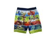 Disney Little Boys Multi Color Cartoon Character Themed Swimwear Shorts 4T