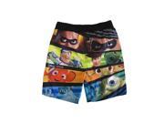 Disney Little Boys Multi Color Cartoon Inspired Swimwear Shorts 4T