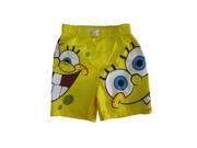 Nickelodeon Little Boys Yellow SpongeBob SquarePants Swimwear Shorts 3T