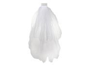 Kids Dream Girls White Comb Pearl Embedded Communion Flower Girl Veil