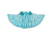 Cinderella Couture Little Girls Turquoise Chevron Bow Tutu Birthday Skirt 4