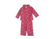 Disney Baby Girls Pink Sophia The First Crown Print 2 Pc Pajama Set 12M