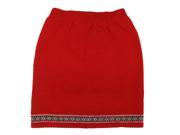 Disney Big Girls Red 101 Dalmatians Inspired Style Knitted Skirt 7 8