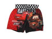 Disney Baby Boys Red Cars Lightning Mcqueen Print Swimwear Shorts 12M