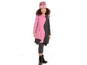 KidCuteTure Big Girls Carnation Pink Charcoal Monique Designer Fall Dress 7 KidCuteTure Big Girls Carnation Pink Charcoal Monique Designer Fall Dress 7