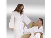 Red Waffle Weave Bathrobe Full Length 54 Inches 100% Cotton