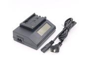 AC WALL Fast Quick Charger With LCD for SONY Handycam CCD TRV62 Camcorder