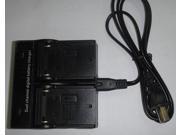 AC Wall Dual Channel Battery Charger for Sony SLT A77Q SLT A77V SLT A77VK SLT A77VQ BCVM50