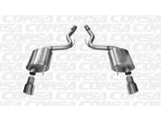 Corsa Performance 14329 Touring Axle Back Exhaust System Fits 15 16 Mustang