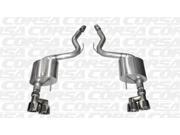 Corsa Performance 14334 Sport Axle Back Exhaust System Fits 15 16 Mustang