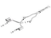 Borla 140672 Cat Back ATAK Exhaust System Fits 15 16 Charger