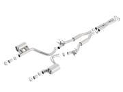 Borla 140640 S Type Cat Back Exhaust System Fits 15 16 Challenger