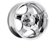 Ultra Wheel 193 2981C Ultra Drifter 9X20 Chrome Rim