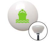 American Shifter Knob Green Boat White Retro M16x1.5 American Shifter Knob Green Boat White Retro M16x1.5