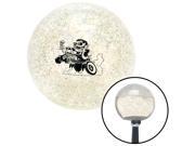 American Shifter Knob Black Hot Rodder Clear Metal Flake M16x1.5 American Shifter Knob Black Hot Rodder Clear Metal Flake M16x1.5