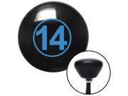 American Shifter Knob Blue Ball #14 Black Retro M16x1.5 American Shifter Knob Blue Ball #14 Black Retro M16x1.5