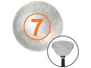 American Shifter Knob Orange Ball #7 Clear Retro Metal Flake M16x1.5 American Shifter Knob Orange Ball #7 Clear Retro Metal Flake M16x1.5